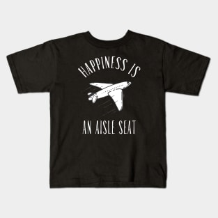 Air Travel Aisle Seat Kids T-Shirt